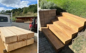 Jak postavit dřevěné schody – Pokosíme s.r.o.