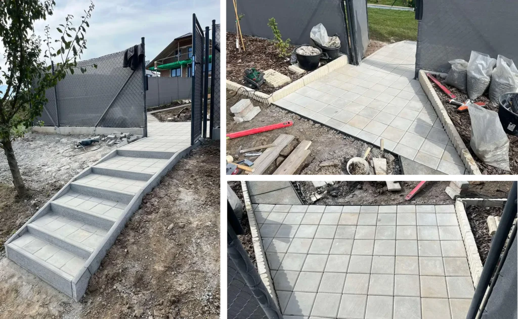 Chodníčky a schody Zlín – Pokosíme s.r.o.